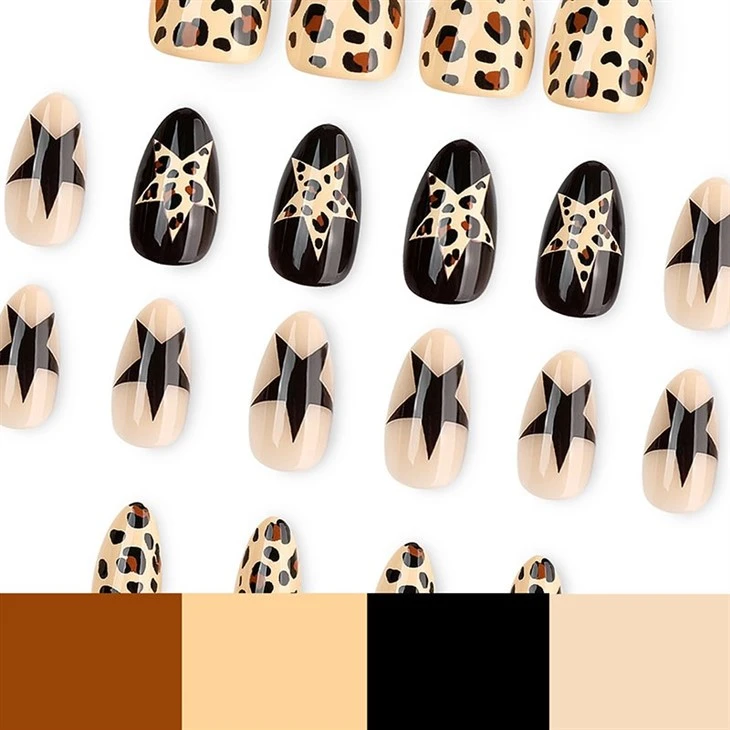 Mixed Pattern Animal Print Press On Nails best