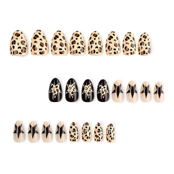 Mixed Pattern Animal Print Press On Nails suppliers